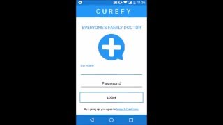 Demo of CUREFY Doctor App screenshot 1