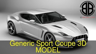 3D Model of Generic Sport Coupe Review