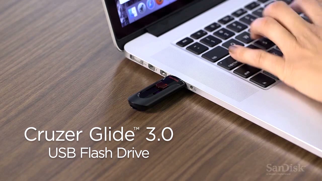 Sandisk cruzer glide youtube