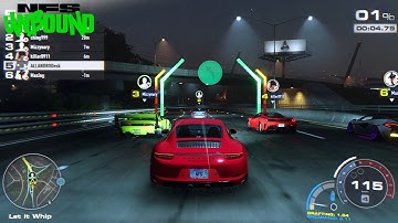 Porsche 911 Carrera GTS is Brilliant in NFS Unbound Online A+ class