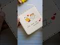 Cute Love Message Card Idea ❤️ Easy DIY Drawing for Couples | Handmade Mini Card #shorts #card #art