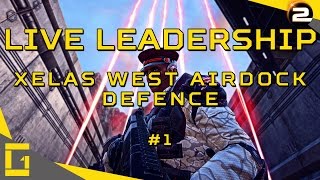Planetside 2 | Live Leadership #1 | Xelas West Air Dock Defense