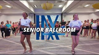 Cole Mills’ teen/senior ballroom class at IAX in Des Moines 2024