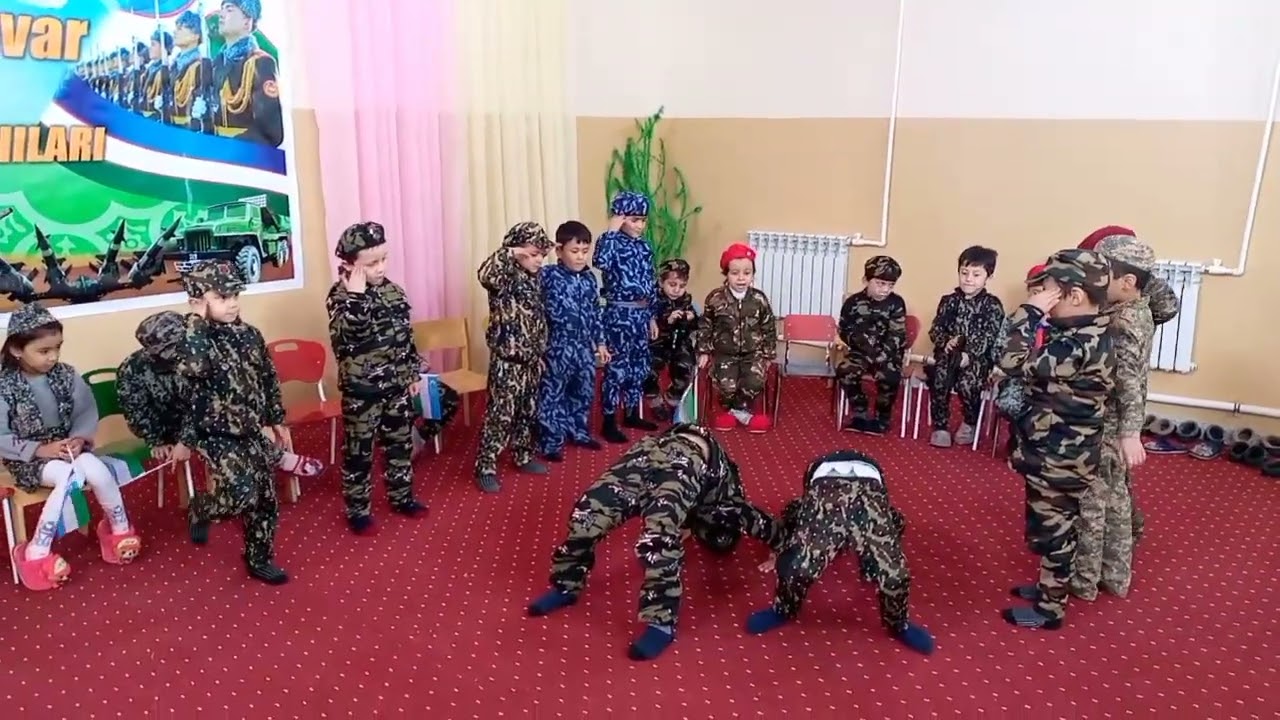 SAMARQAND 22 MTM 14yanvar vatan himoyachilari kunga bağishlangan tadbir