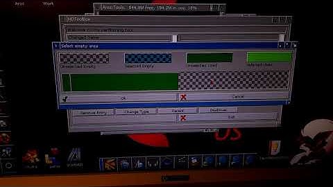 Aros  - How to create new Partitions