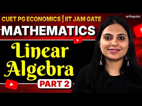 VECTORS | CUET PG ECONOMICS 2026 | IIT JAM ECONOMICS 2026 | GATE ECONOMICS 2026