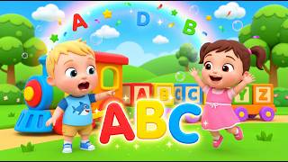 ABC Song | Learn ABC Alphabet For Children | ABC phonic Song | ABC Train   #babysongs