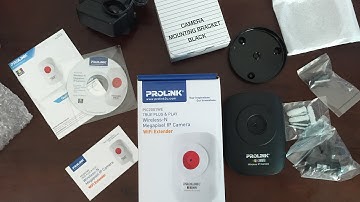 PROLiNK PIC2001WE IP Camera Unboxing and quick review