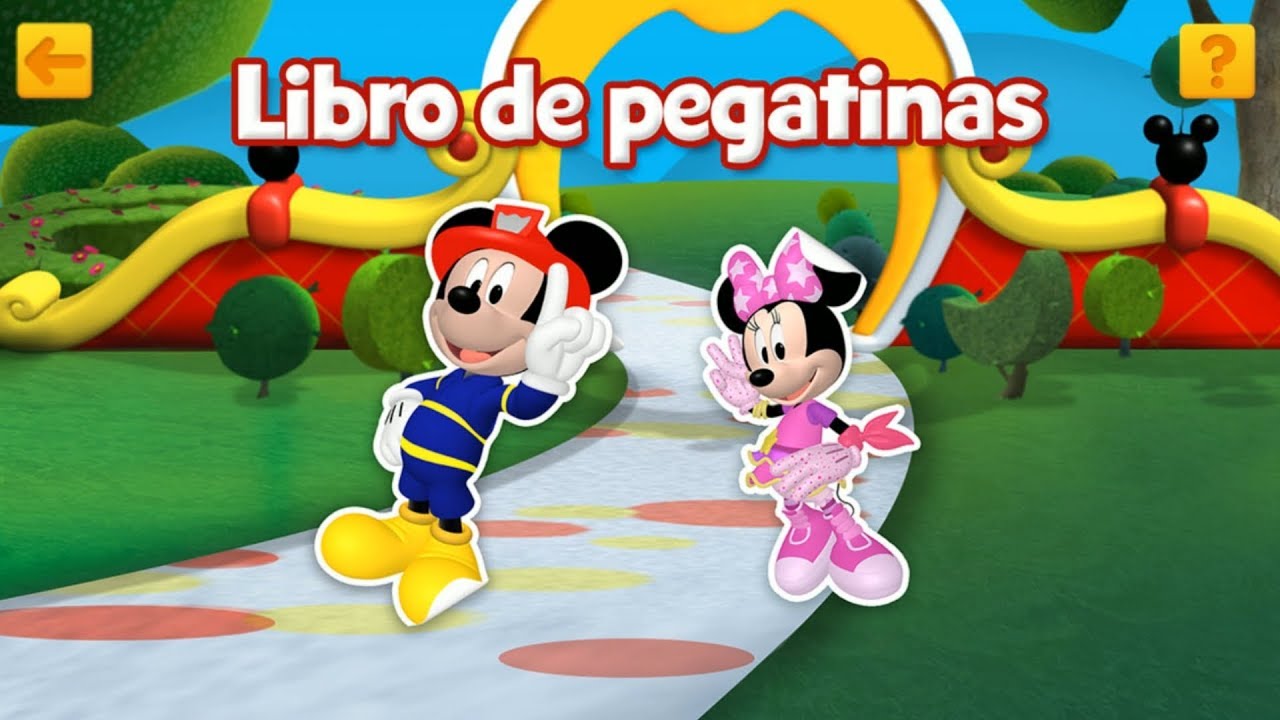 La casa de Mickey Mouse: Libro de Pegatinas, Mickey y Amigos. Etiquetas  digitales - Disney Junior - YouTube