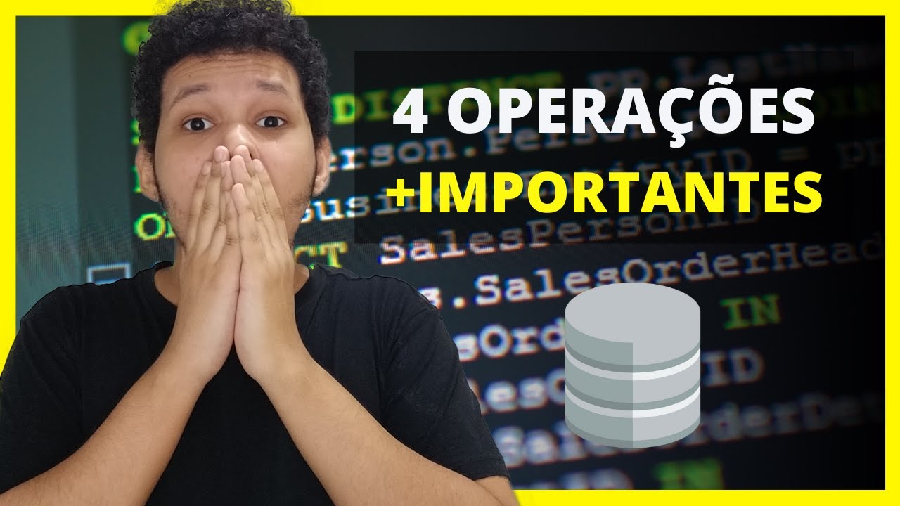 COMO FAZER UM CRUD NO BANCO DE DADOS SQL - YouTube