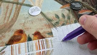 Gridding Fabric For Cross Stitch