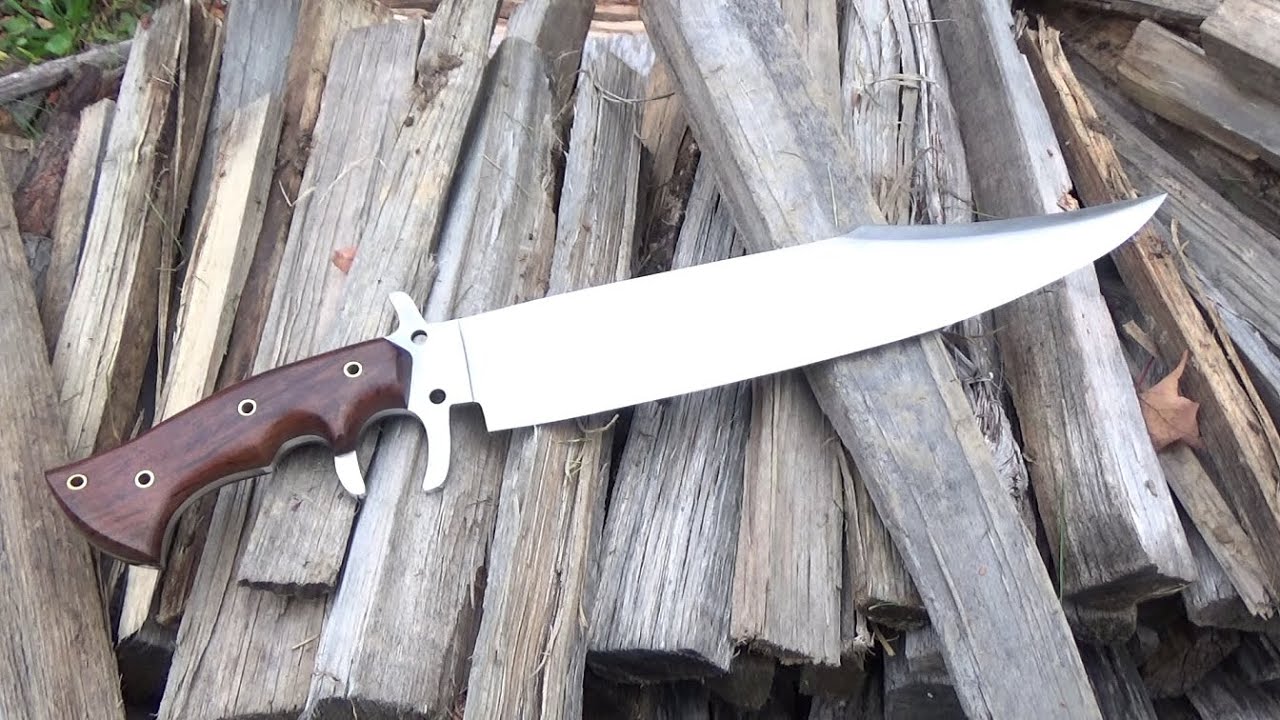 DKONLY BLADES 13 Inch Blade Bowie Knife With SubHilt Musso Style