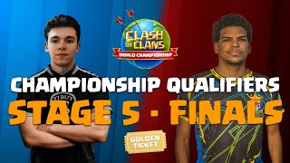 World Championship Qualifiers: Stage 5 - Finals | Clash Of Clans