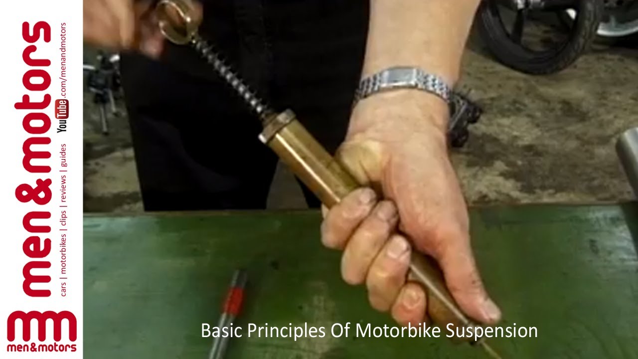 Basic Principles Of Motorbike Suspension YouTube