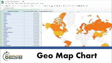 Create a Geo Map Chart in Google Sheets