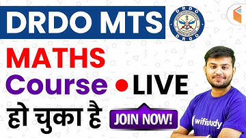 DRDO MTS 2020 | Complete Math Course | Use Referral Code "SAHIL10" & Get 10% Off | Join Now