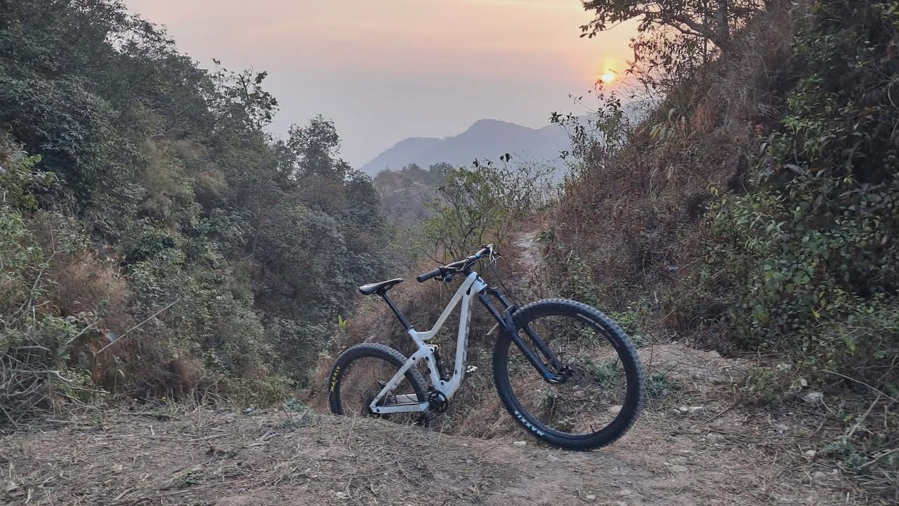 Rough ride with brothers [Mountain biking in dharan]