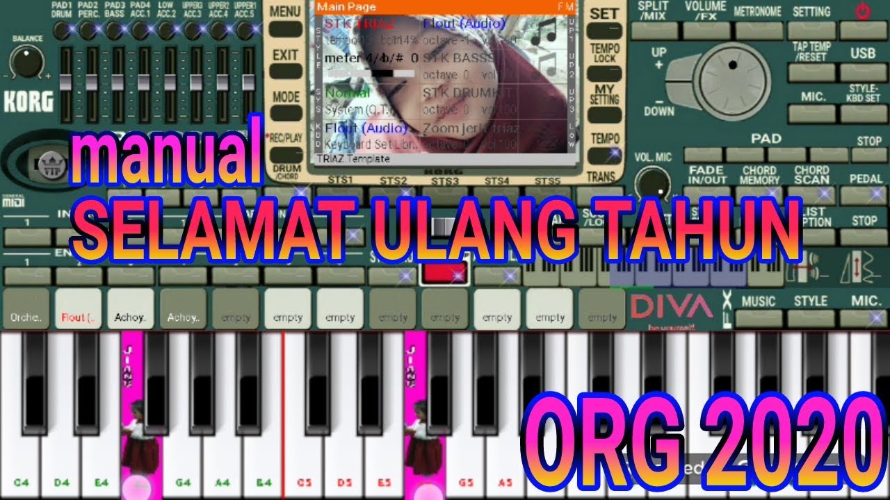 Selamat ulang tahun diva Musik Org 2020 - YouTube