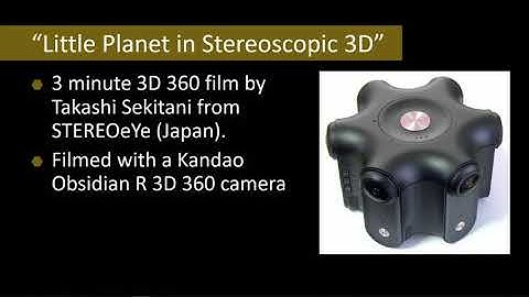 SD&A 2020: Remastering 360 degree 3D video into 16:9 3D format