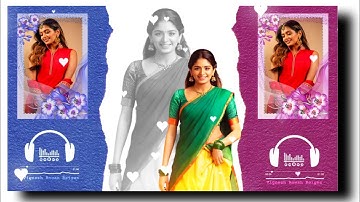 Dual color different style whatsapp status video editing in kinemaster Tamil @lunatechtamil