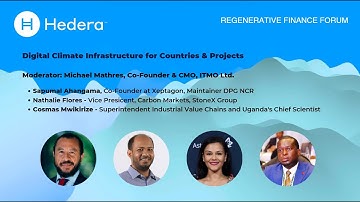 Hedera Regenerative Finance Forum: Disclosure in Action: Making Emissions Reporting Work at Scale