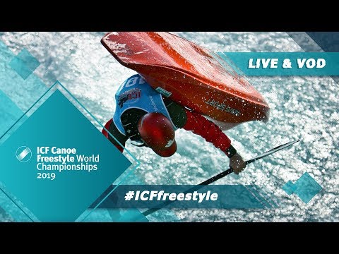 2019 ICF Canoe Freestyle World Championships Sort / Semis Jnr K – Quarters Kw