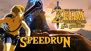 Speedrun All Shrines en 4h 08m 37s par @Player5SR - Commenté en Français | Zelda: Breath of the Wild