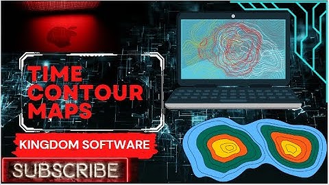 How to Make Time Contour Maps