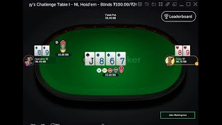SeaLlama vs. Clickr 100/200 HU NLHE VIP Games (Pots 80BB+ Cards Up) screenshot 4