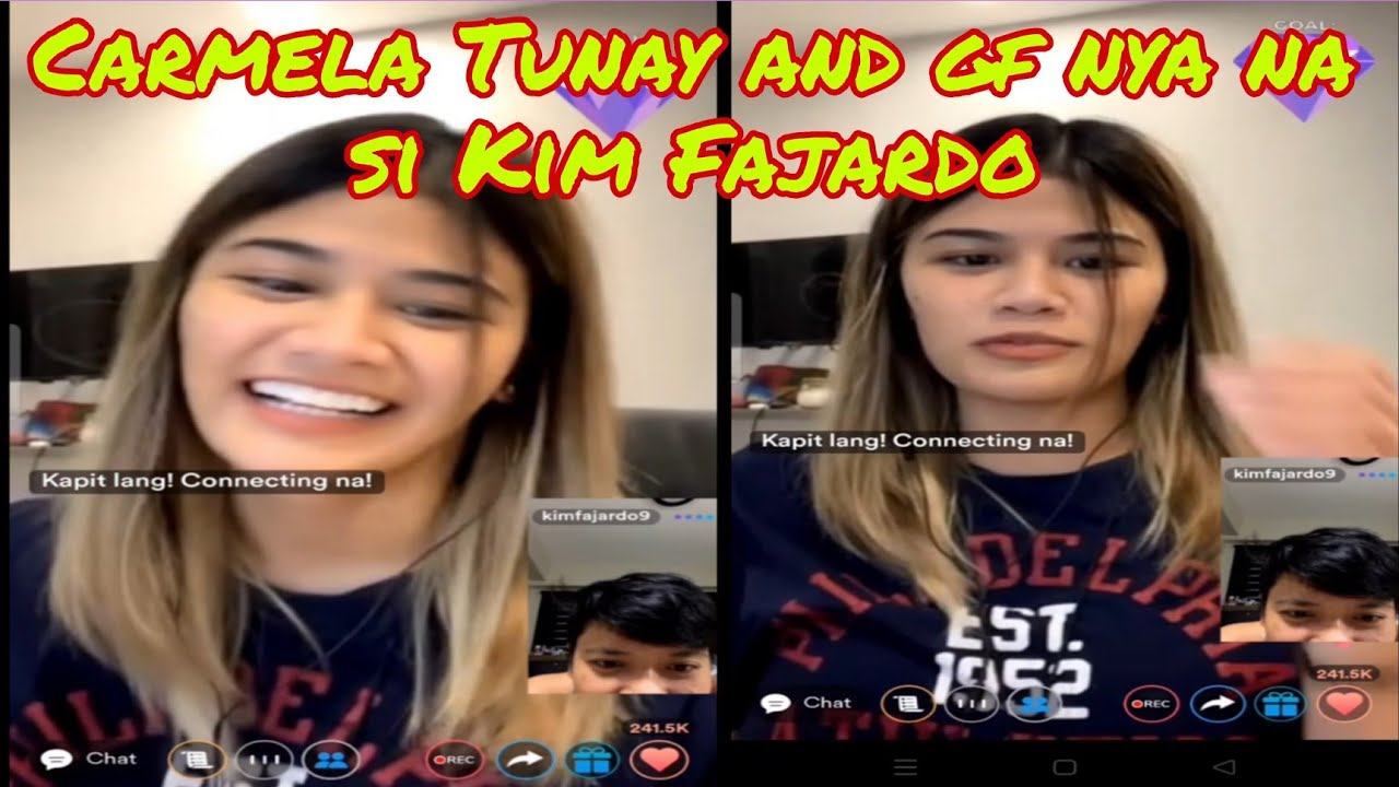 CARMELA TUNAY WITH GF KIM FAJARDO ❤️ #melatunay #kimfajardo