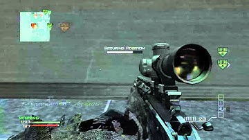 MW3 double kill one bullet sniper        KingFeeling11