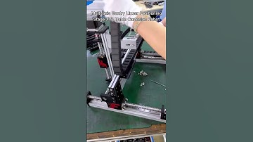 Factory Vlog - Multi-axis Gantry Linear Positioning Stage XYZ Table Cartesian Robot