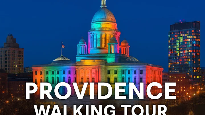Providence RI Walking Tour | Downtown & State House | 4K HDR