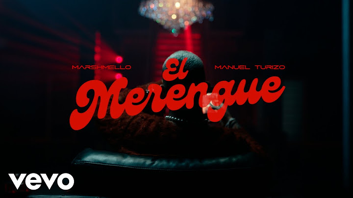Marshmello, Manuel Turizo - El Merengue (Official Lyric Video)
