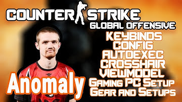 Anomaly Counter Strike Global Offensive Settings, Keybinds & Setup 2020 Update