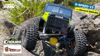 Team GSPEED Chassis V3 × ELEMENT ENDURO - RC ROCK CRAWLING TOKYO- SESSION #33