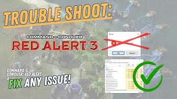 COMMAND & CONQUER RED ALERT 3 - How to Fix Crashing, Lagging, Freezing, black screen…– Full Tutorial