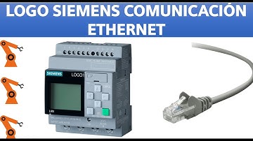LOGO SIEMENS COMUNICACIÓN ETHERNET