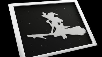 【東方】Bad Apple 3D (RT) - Blenderでレンダリング（Cycles）