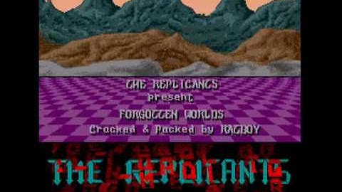 Replicants Forgotten Worlds intro ATARI ST