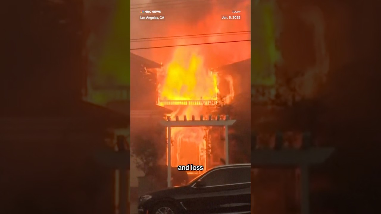 L.A. residents evacuate as fires explode across the area L.A. residents evacuate as fires explode across the area
