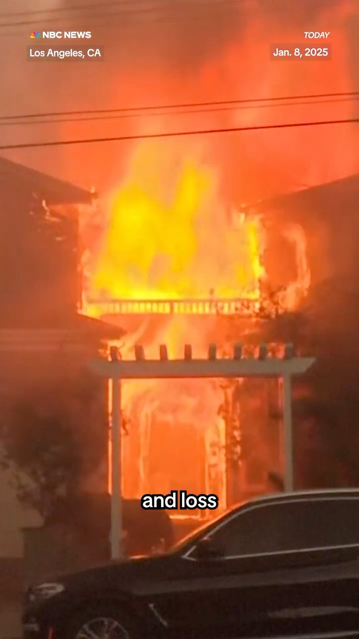 L.A. residents evacuate as fires explode across the area
