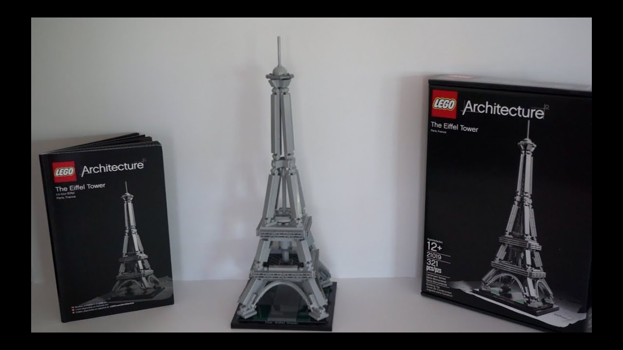 Eiffel Tower Lego Architecture 21019  Review 2015