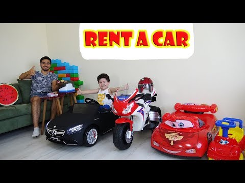 Araç Kiralama Ofisi Kurduk Oynadık | Yusuf Pretend Play with Toy Cars