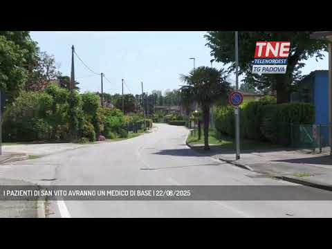 I PAZIENTI DI SAN VITO AVRANNO UN MEDICO DI BASE | 22/08/2025