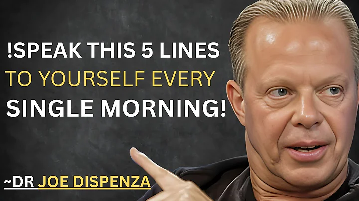 ! SPEAK THESE 5 LINES TO YOURSELF EVERY MORNING!.|| DR JEO DISPENZA || FAITH MOTIVATION