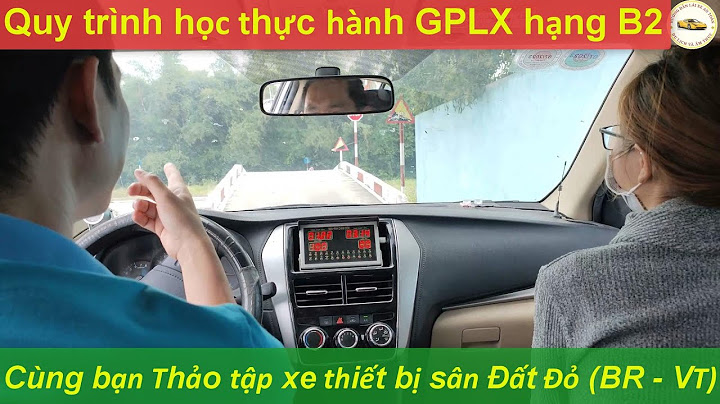 Hướng dẫn thi thực hành lái xe b2	Informational, Transactional