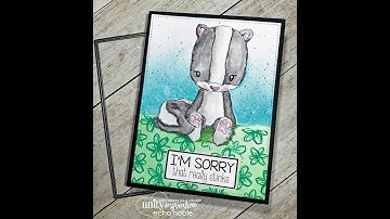 Unity Quick Tip: Framed Sentiment + Ink Blended Background