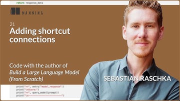 🔁 Adding Shortcut Connections – Live Coding with Sebastian Raschka (Chapter 4.4)