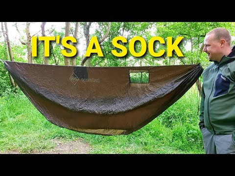 Reviewing a onewind hammock sock.